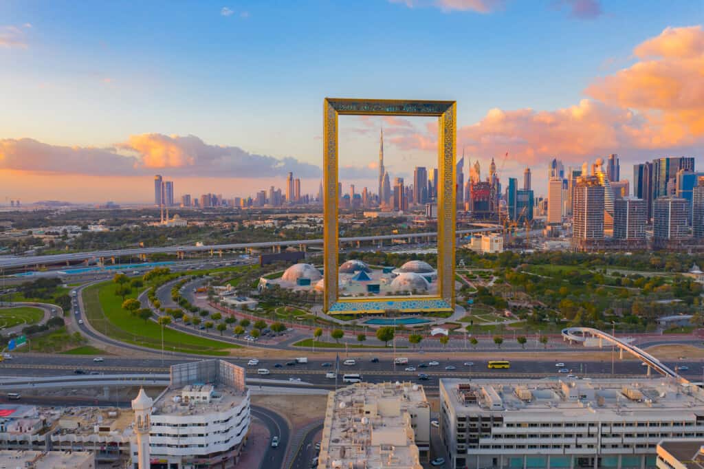 dubai frame dubai frame