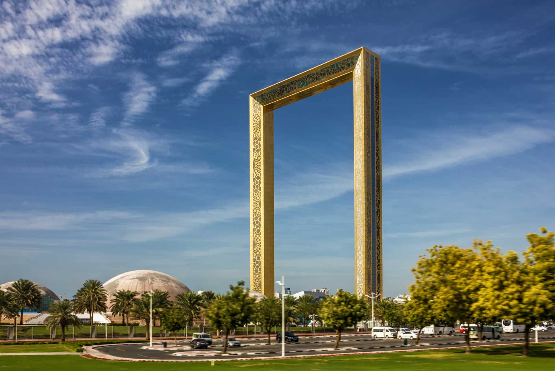 dubai en janvier dubai frame dubai frame