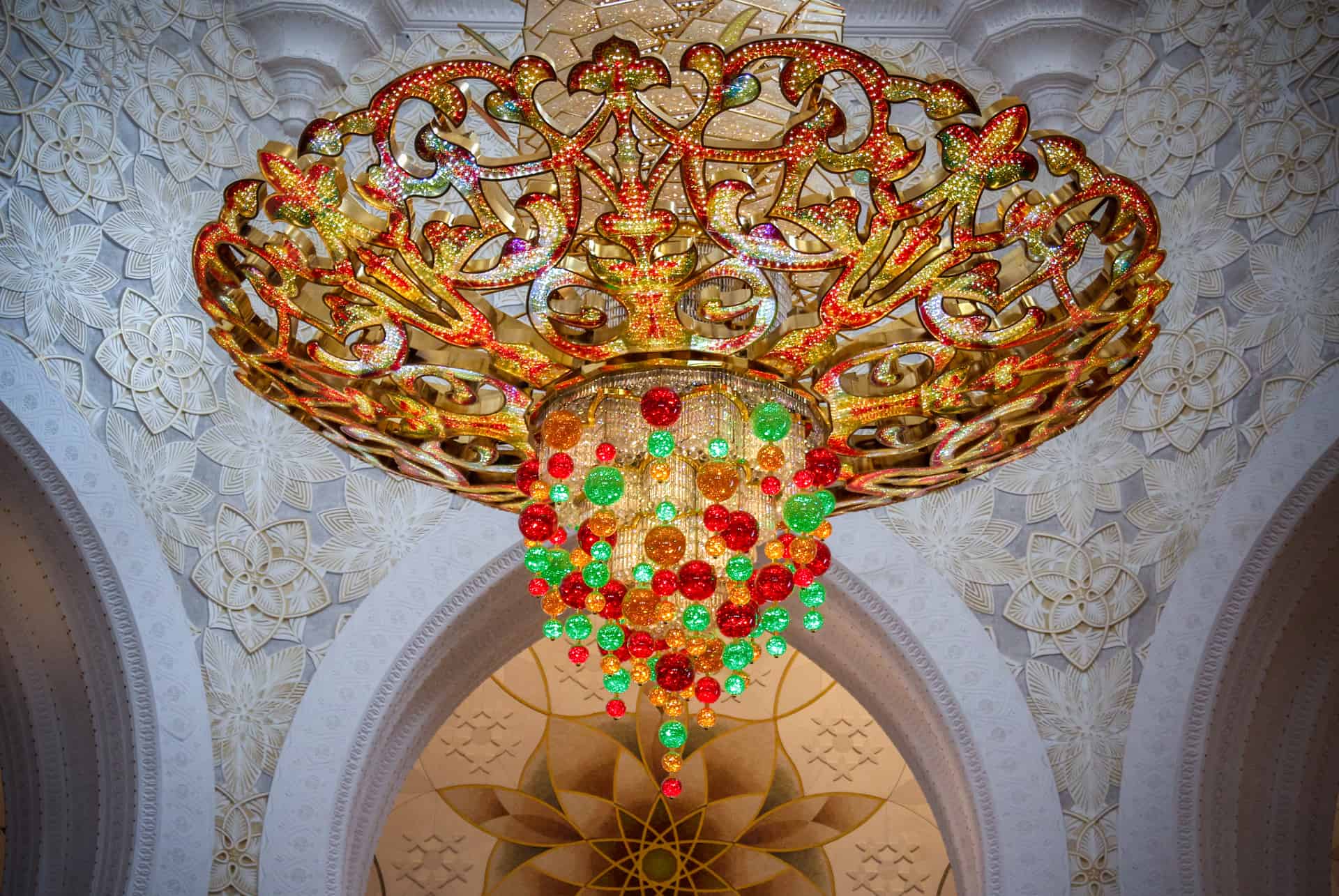mosquee abu dhabi lustre