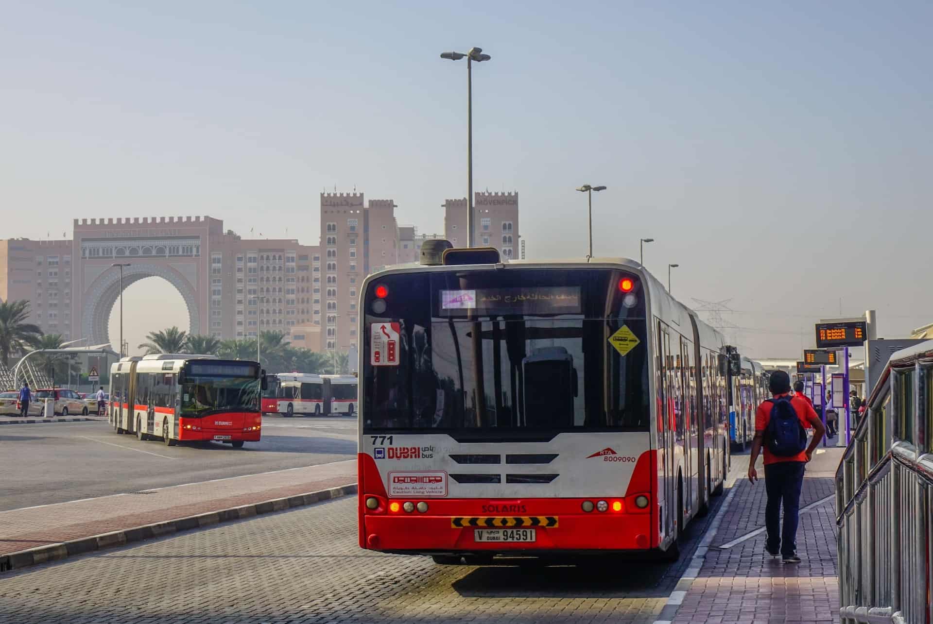 prendre le bus a dubai