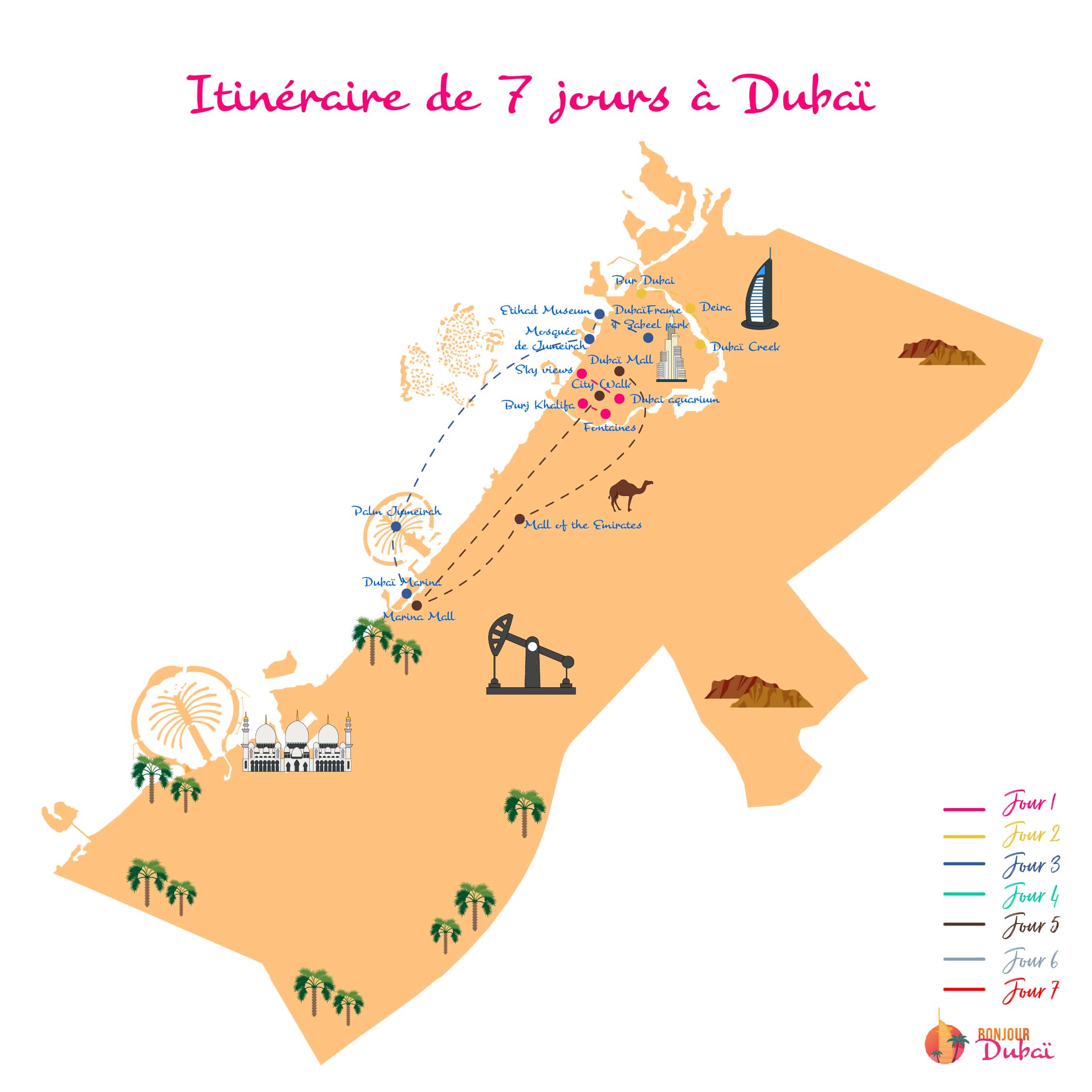 itineraire 4 jours itineraire 4 jours