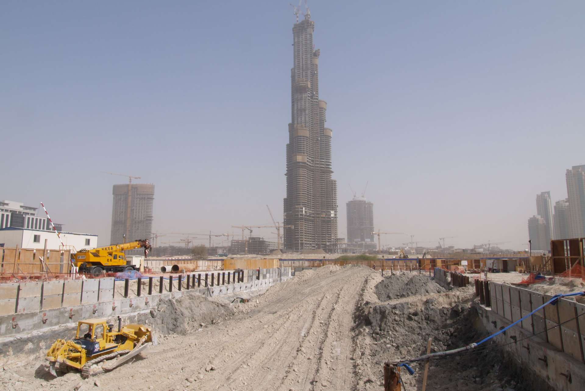 travaux burj khalifa travaux burj khalifa