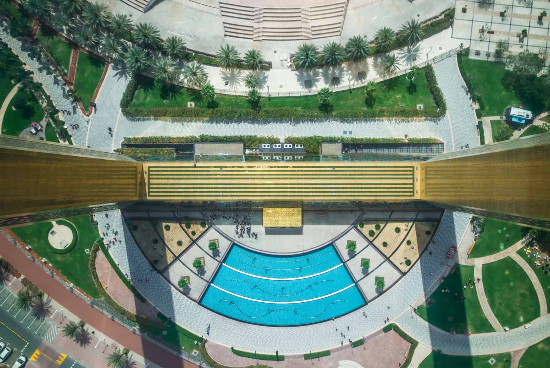 vue depuis le sky deck dubai frame vue depuis le sky deck cadre