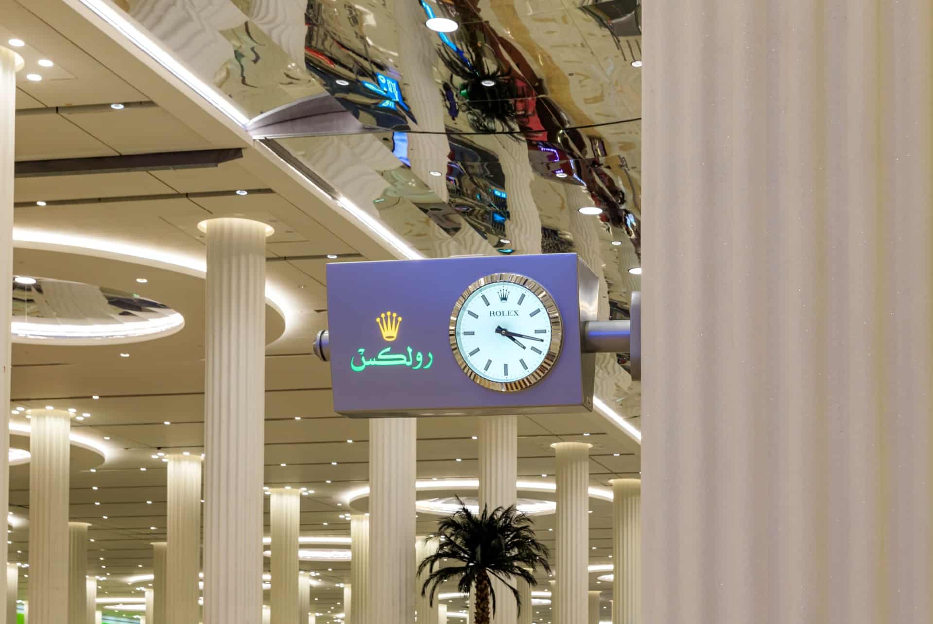 horloge rolex aeroport decalage horaire dubai